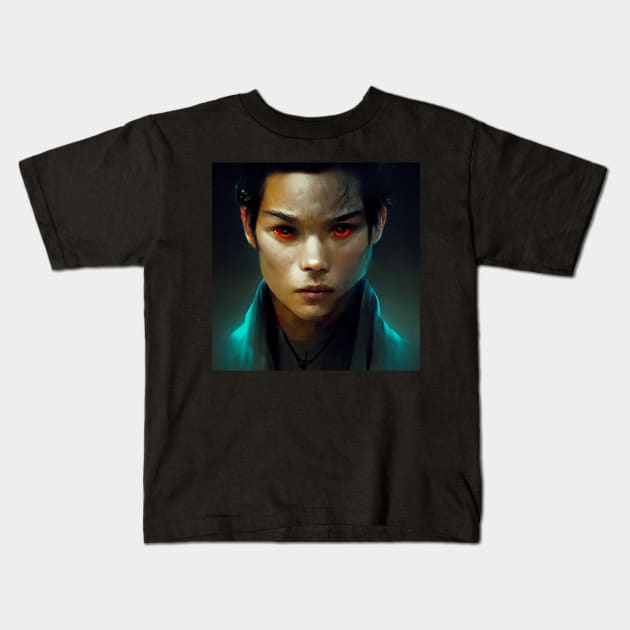 Kazua Kids T-Shirt by Kazaiart